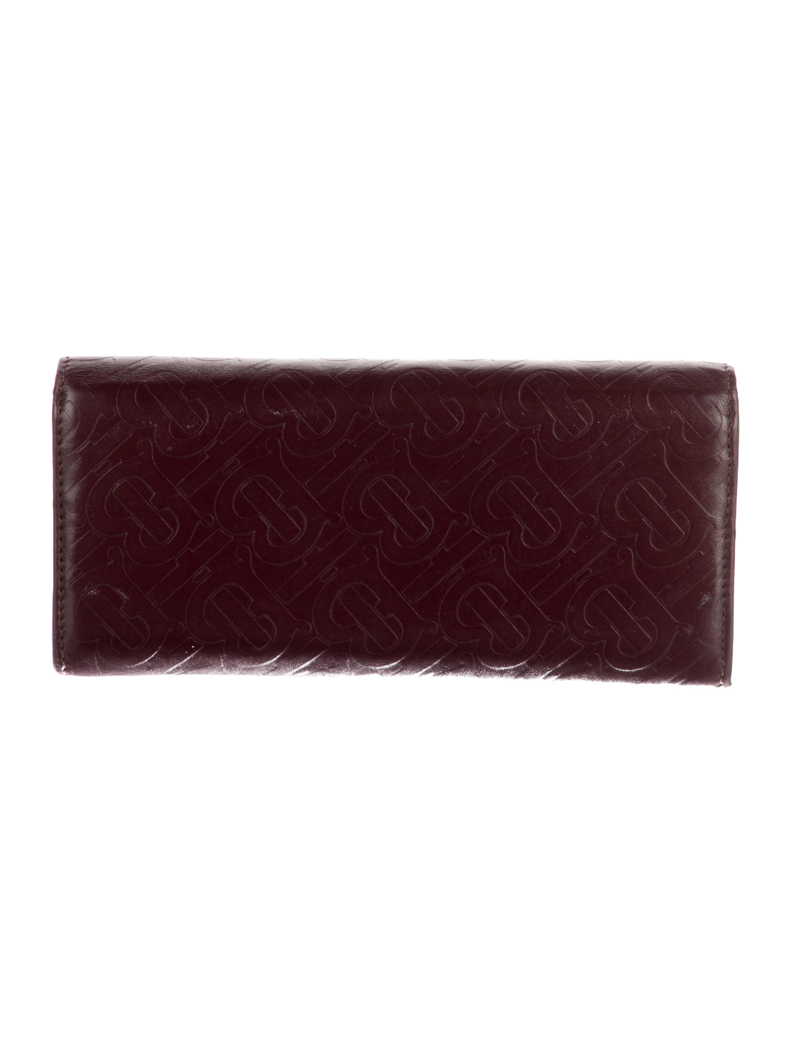 Burberry TB Monogram Leather Wallet