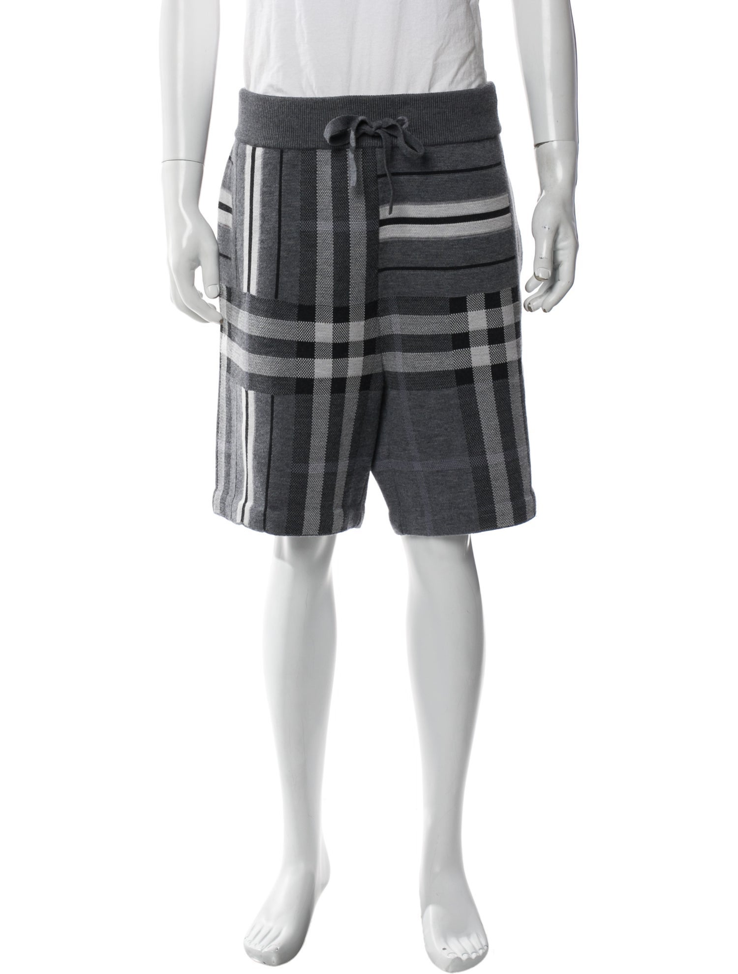 Burberry Wool Jogger Shorts
