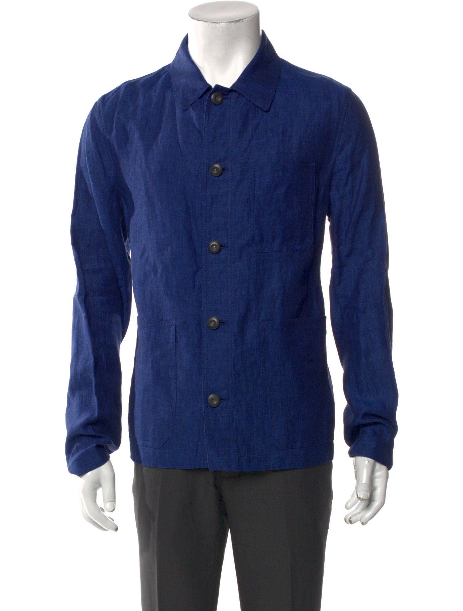 Burberry Linen Long Sleeve Shirt