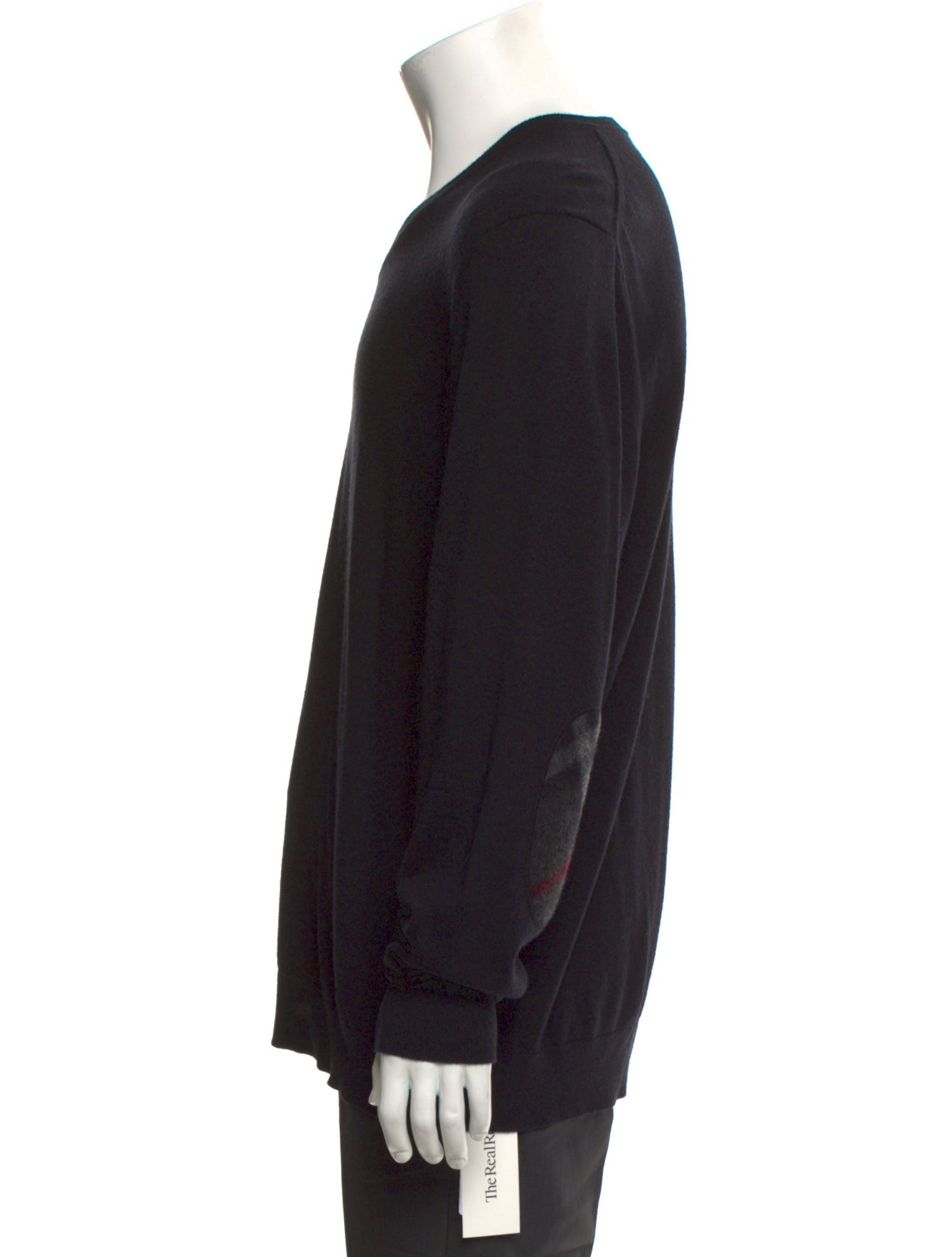 Burberry V-Neck Long Sleeve Pullover