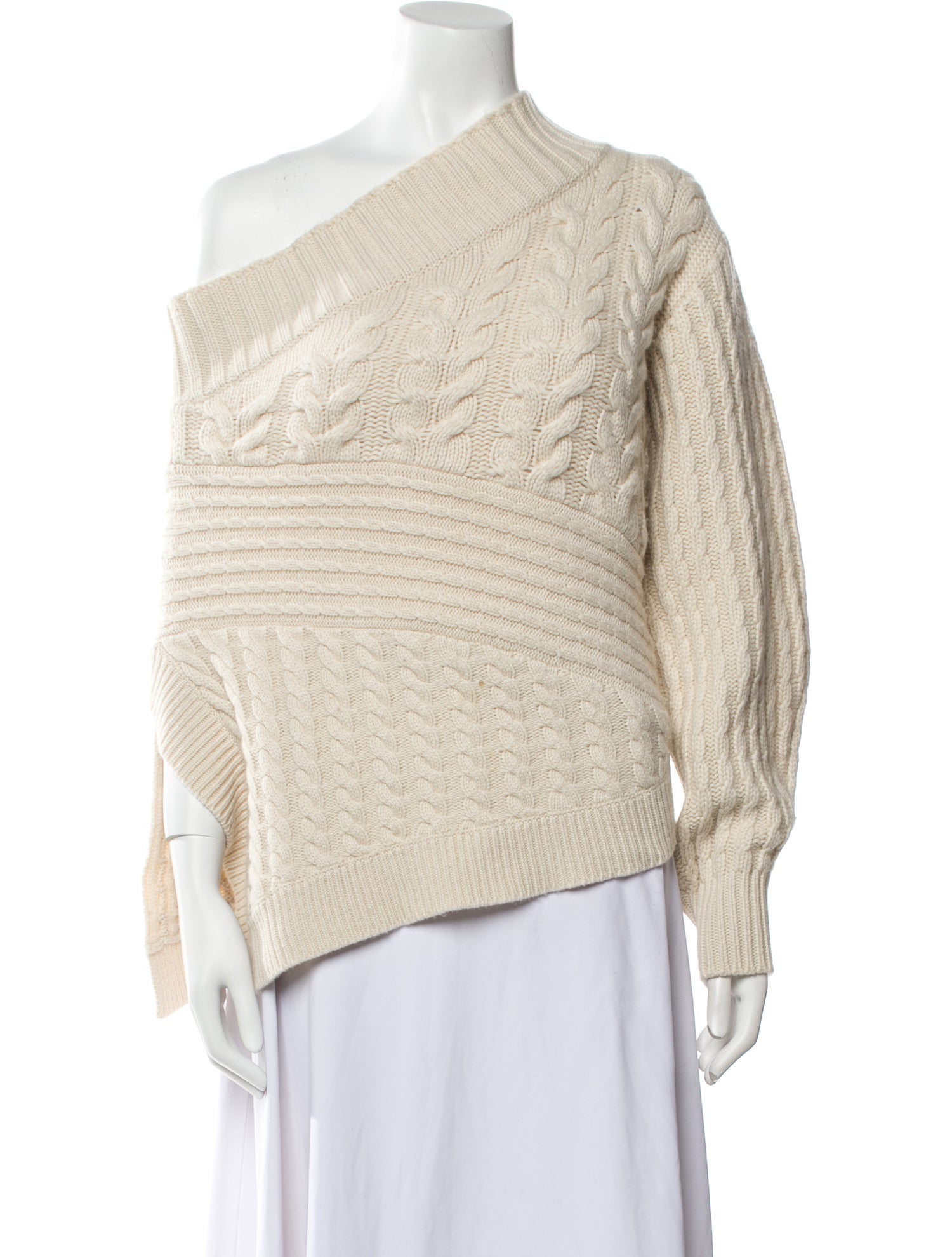 Burberry Cashmere Asymmetrical Sweater