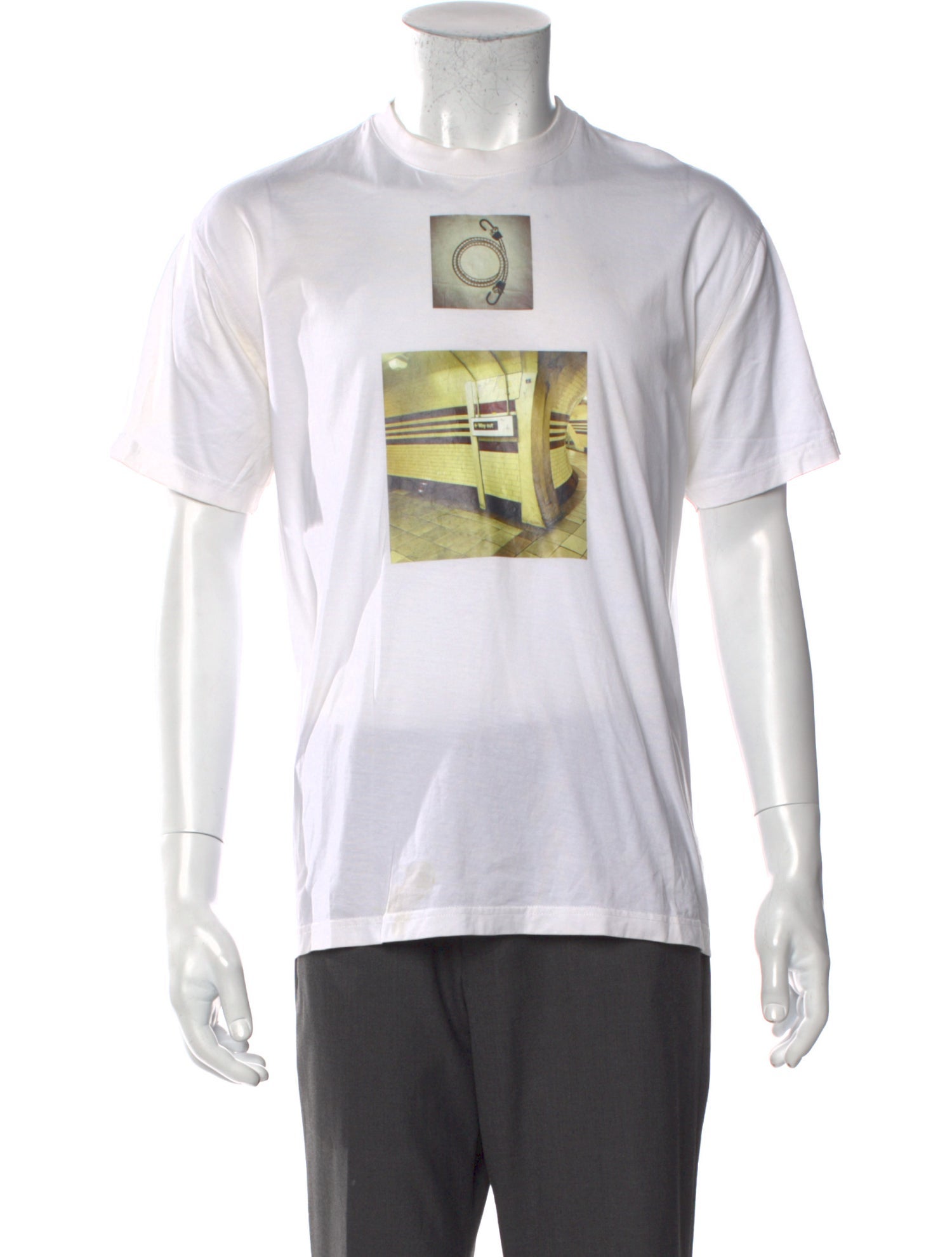 Burberry Graphic Print Crew Neck T-Shirt
