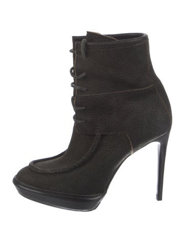 Burberry Boots Leather Lace-Up IT 36 | 6