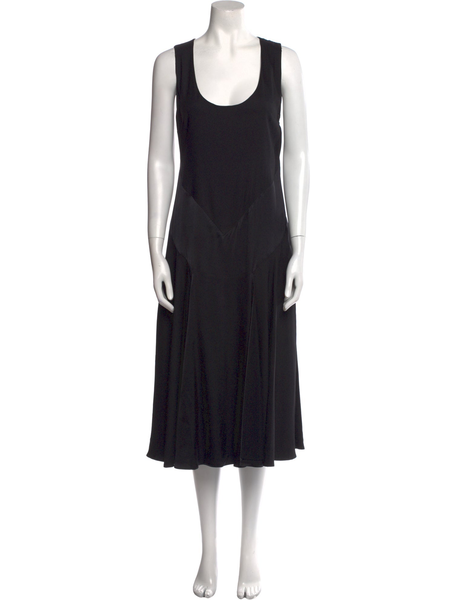 Burberry Silk Knee-Length Dress