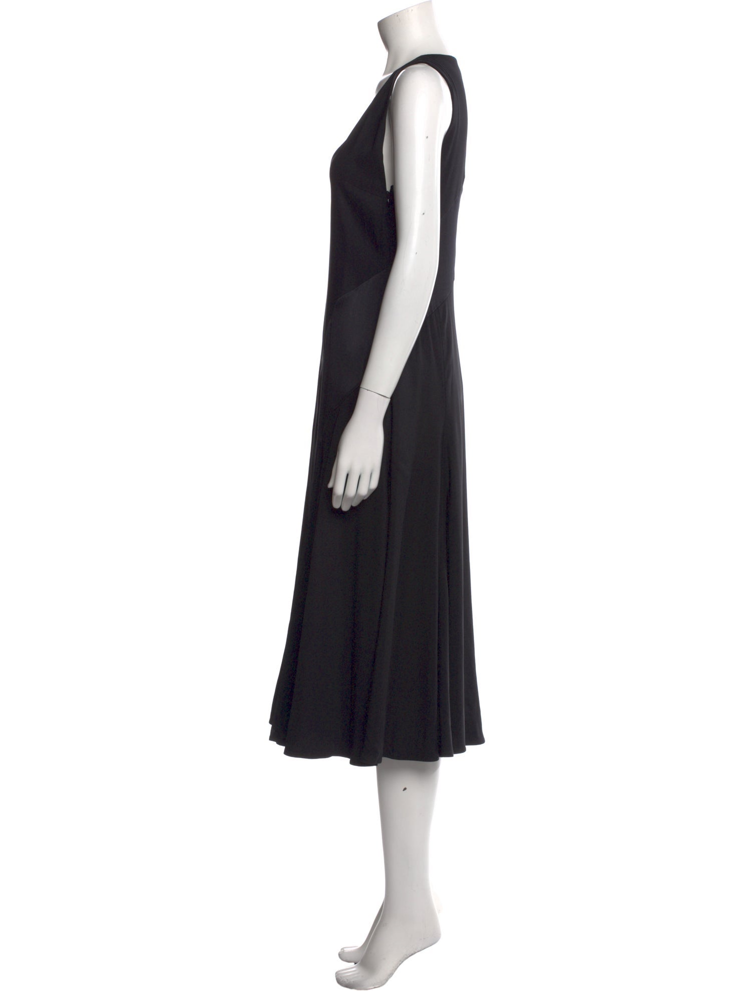 Burberry Silk Knee-Length Dress