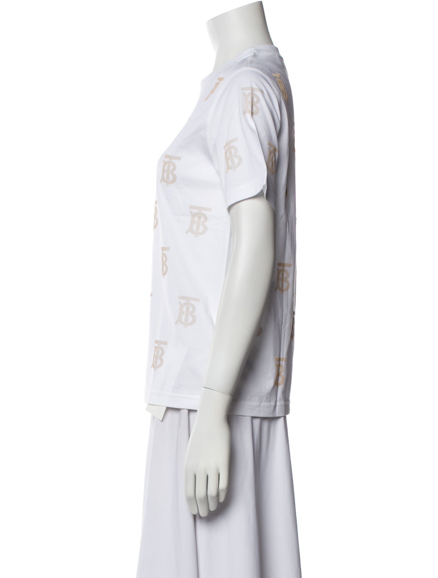 Burberry Graphic Print Crew Neck T-Shirt