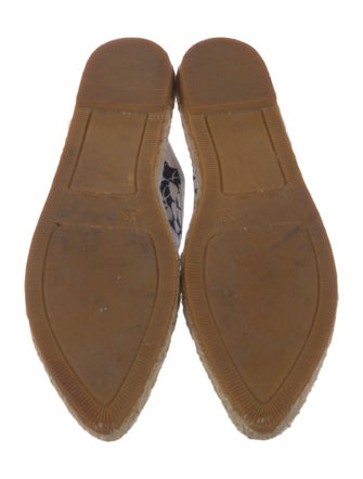 Burberry Canvas Floral Print Mules