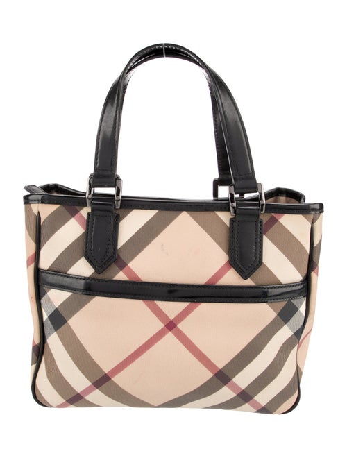 Burberry Prorsum Nova Check Top Handle Bag