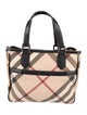 Burberry Prorsum Nova Check Top Handle Bag