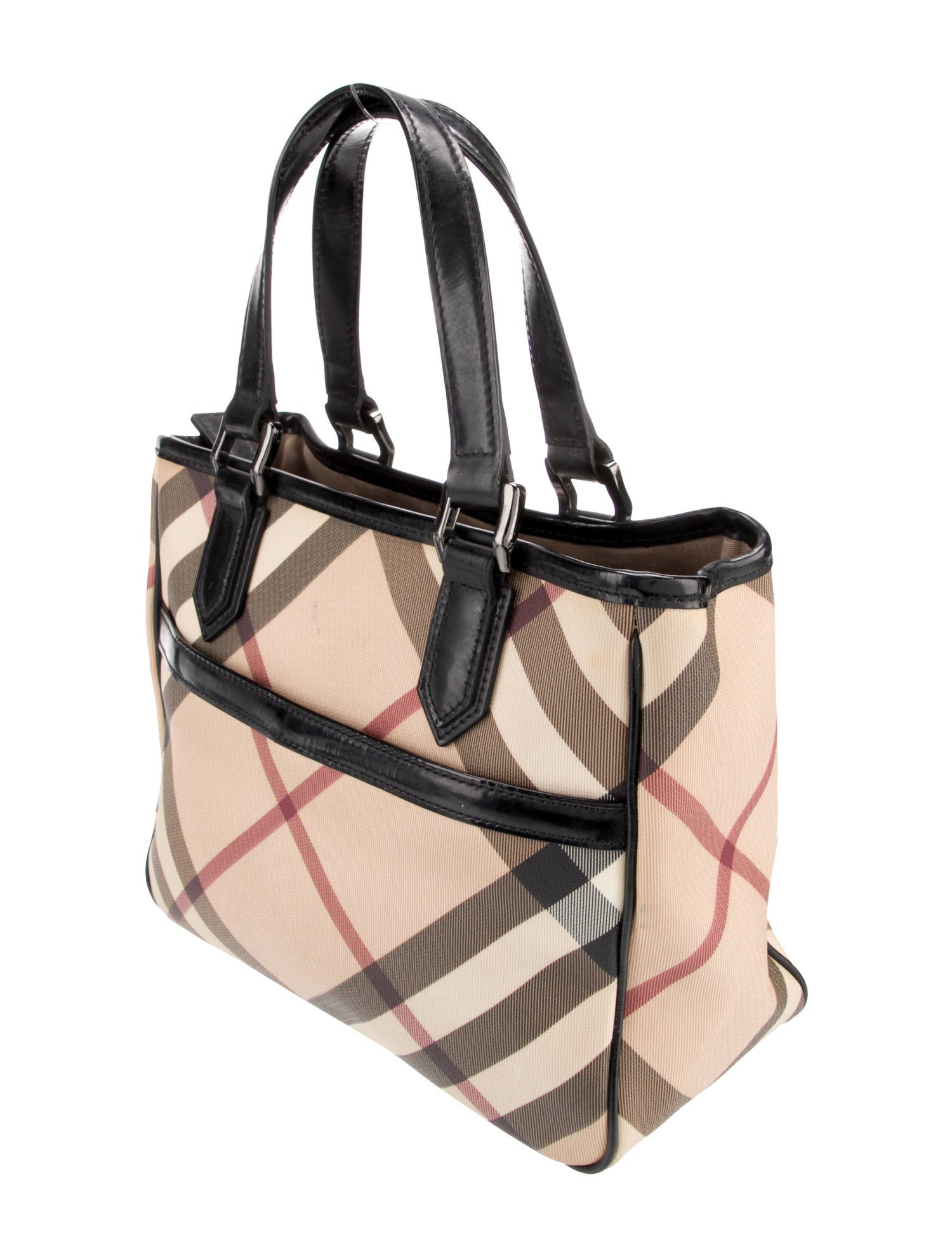 Burberry Prorsum Nova Check Top Handle Bag