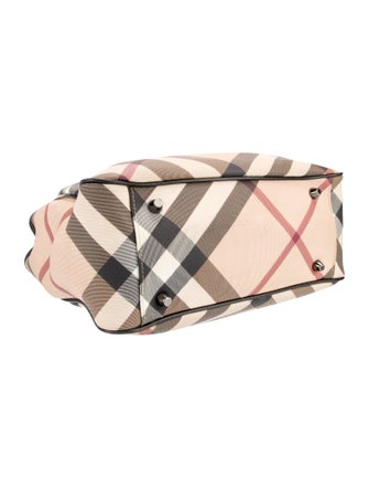 Burberry Prorsum Nova Check Top Handle Bag