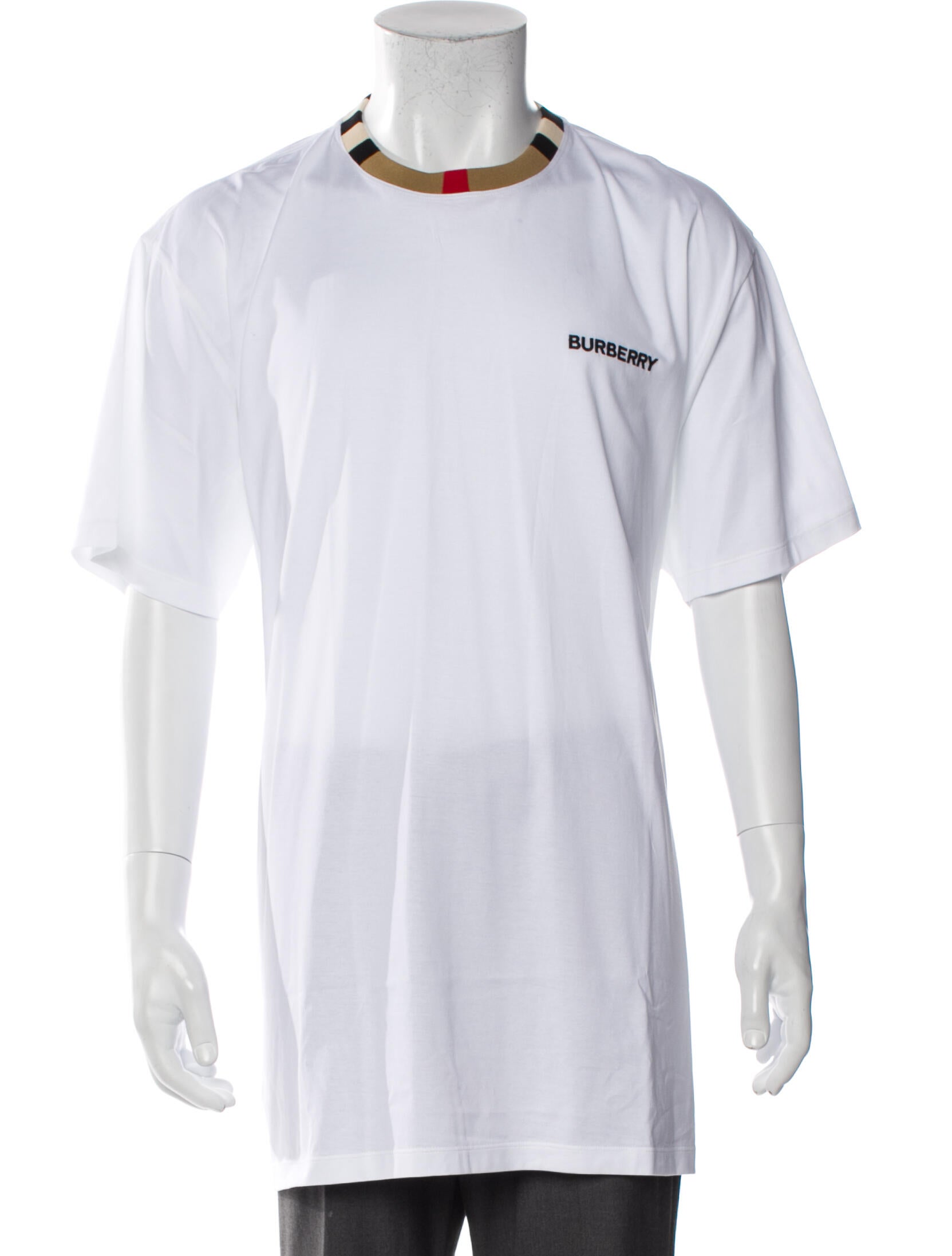 Burberry House Check Pattern Crew Neck T-Shirt w/ Tags
