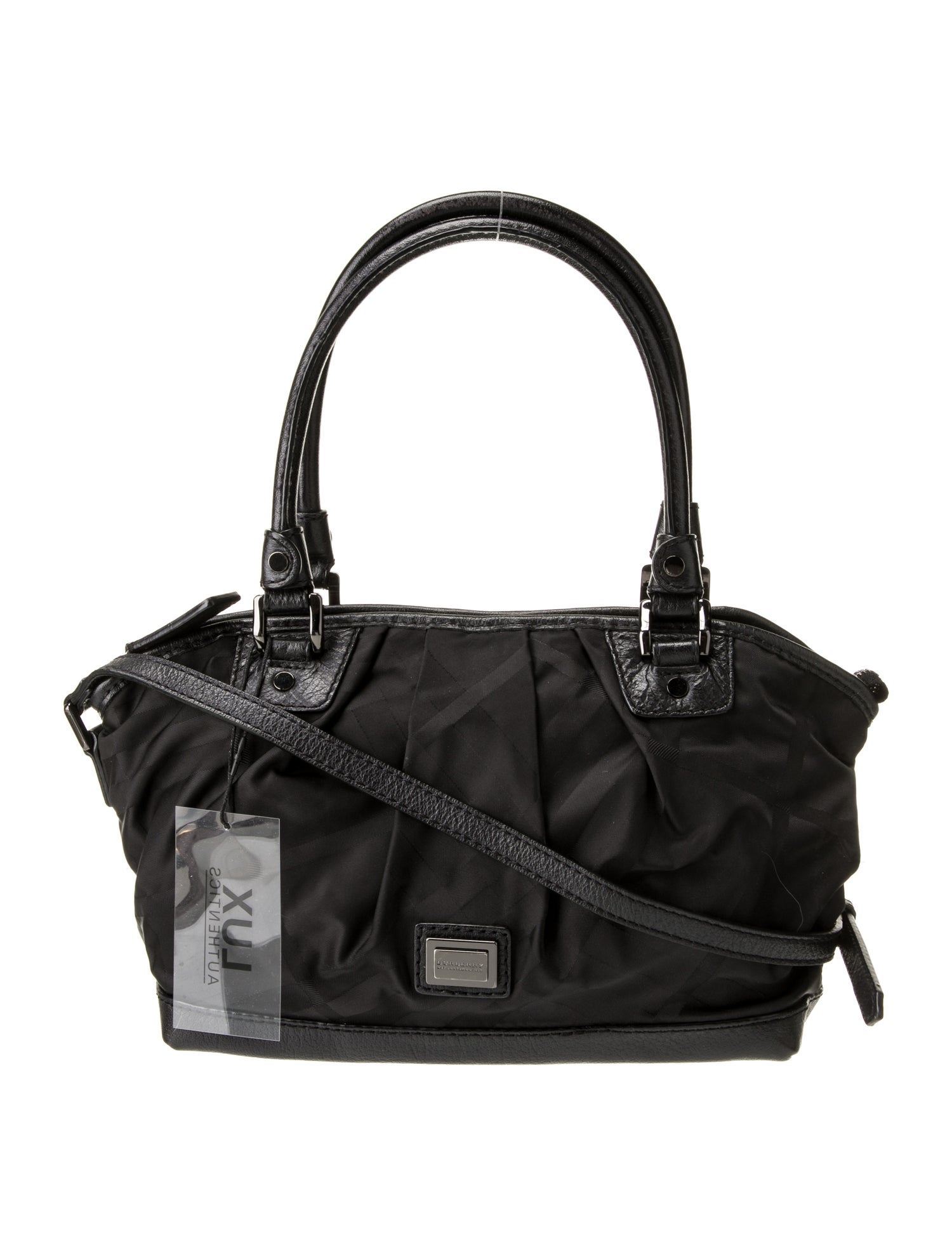 Burberry Prorsum Nylon Top Handle Bag