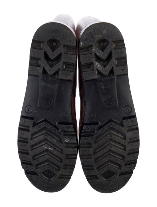 Burberry Haymarket Check Pattern Rubber Rain Boots