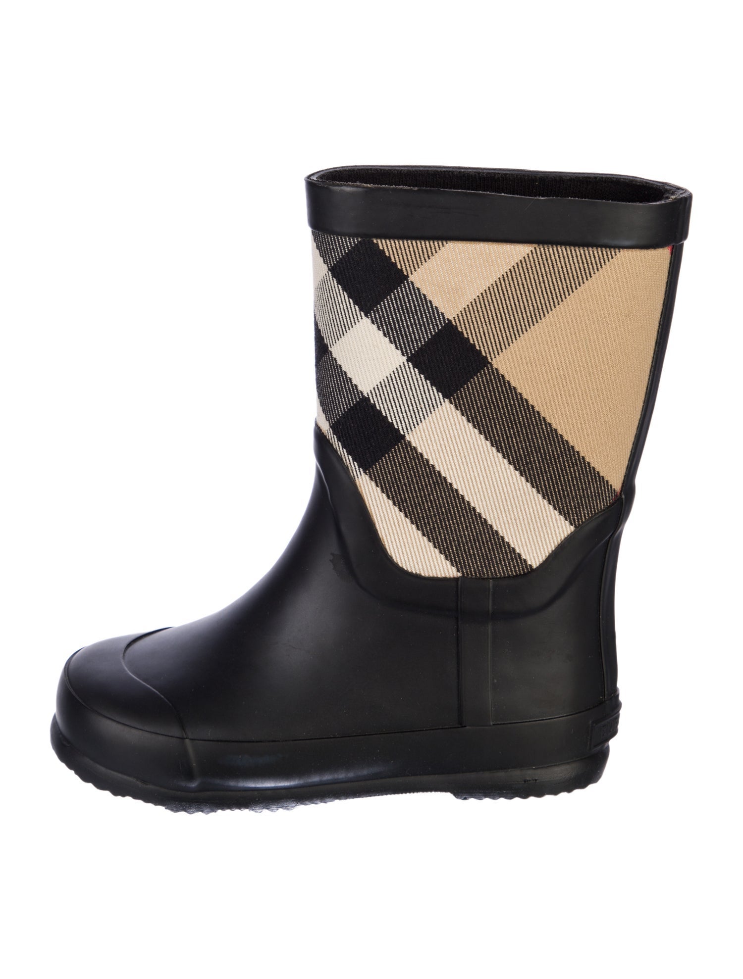 Burberry Nova Check Rubber Rainboots