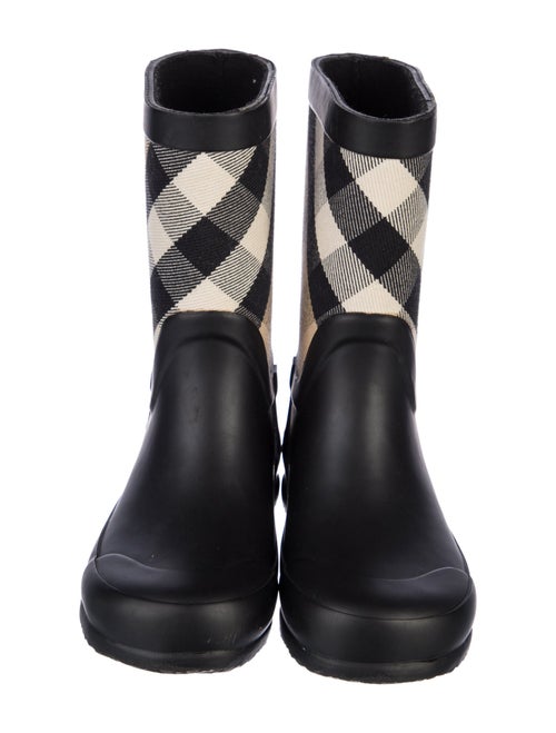 Burberry Nova Check Rubber Rainboots