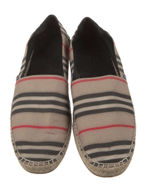 Burberry House Check Pattern Canvas Espadrilles