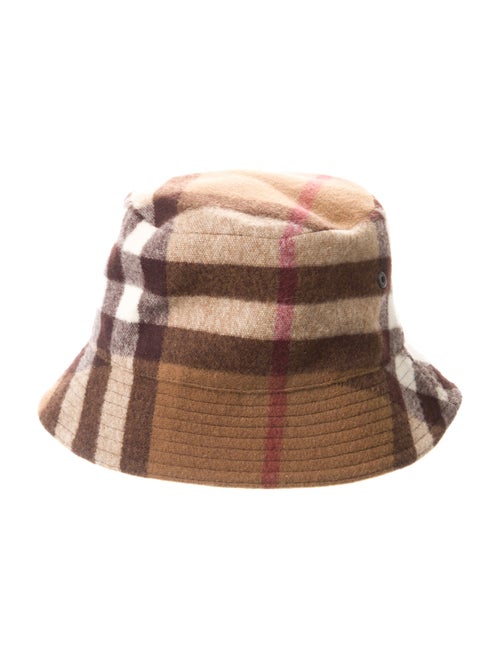 Burberry Check Print Bucket Hat