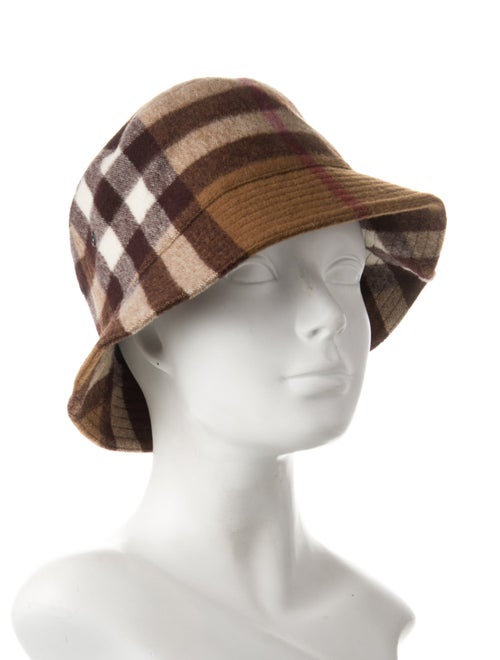 Burberry Check Print Bucket Hat