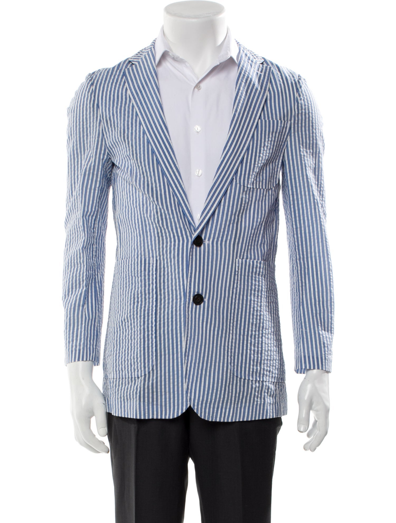 Burberry Striped Blazer