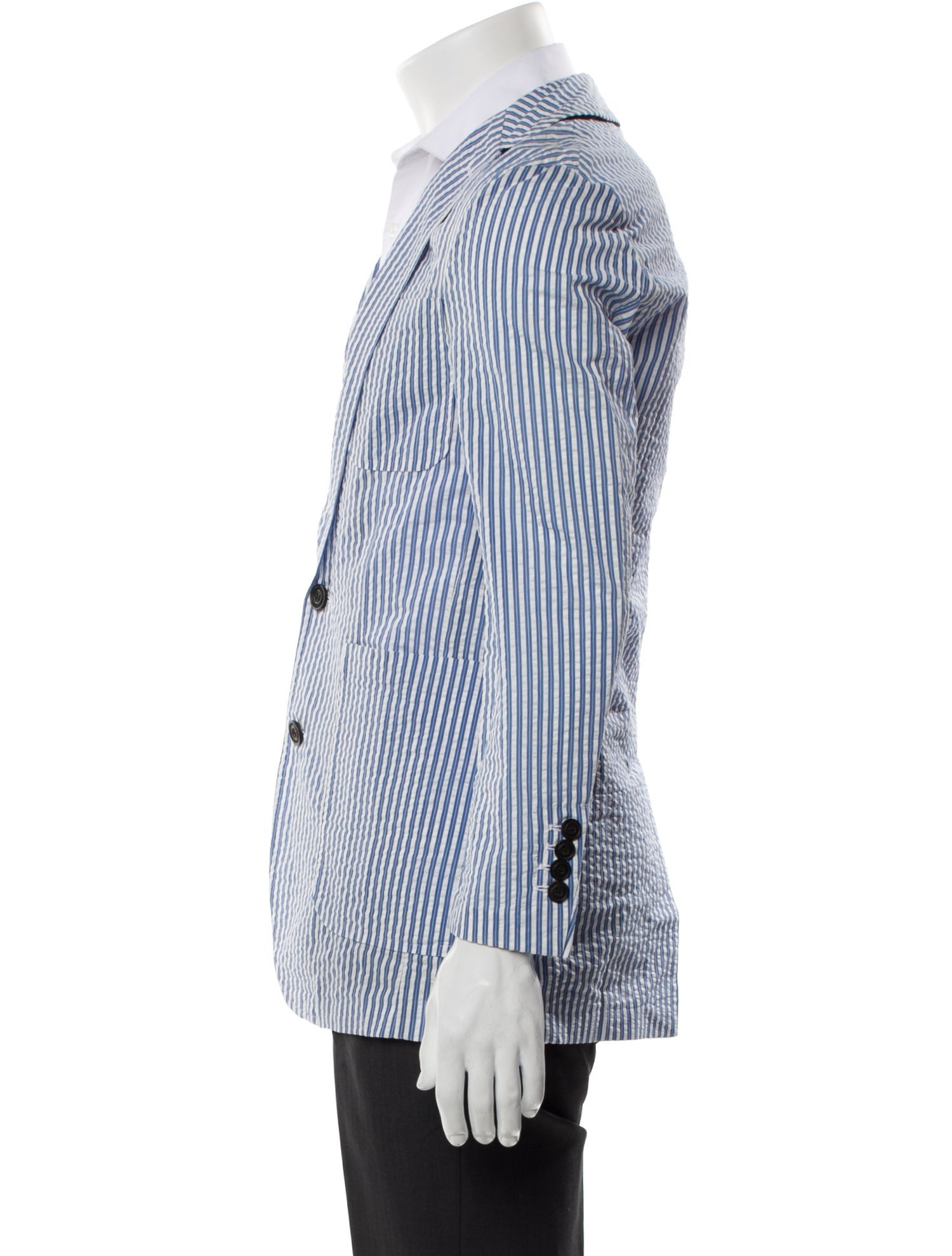 Burberry Striped Blazer