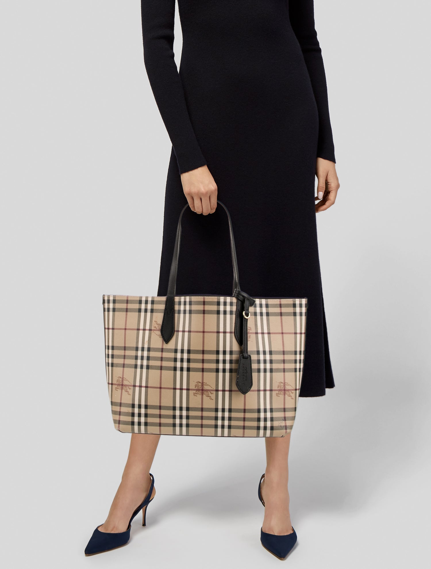 Burberry Haymarket Check Reversible Medium