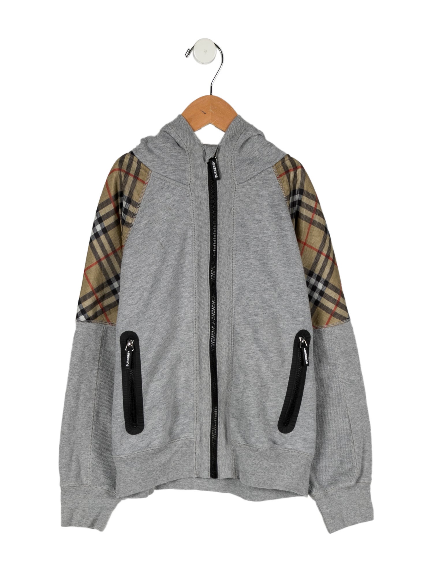 Burberry Hooded Zip-Up SweatShirt