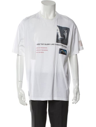 Burberry Graphic Print Crew Neck T-Shirt
