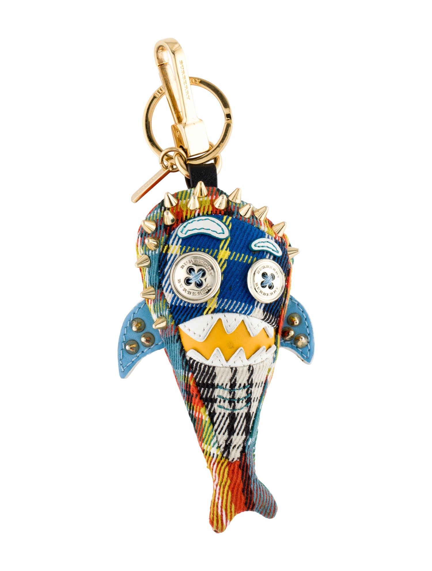 ☆☆Tory Burch☆☆ 23FW Puppy Up Logo Keyring Sky Blue 14570 Tory Burch Puffed Up logo key ring for Women - Blue in KSA
