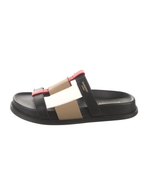 Burberry Leather Slides