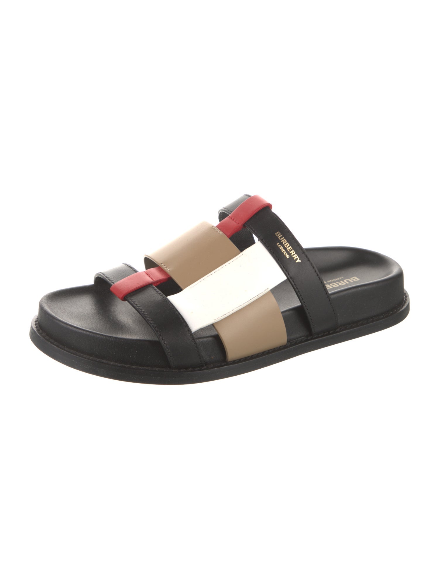 Burberry Leather Slides