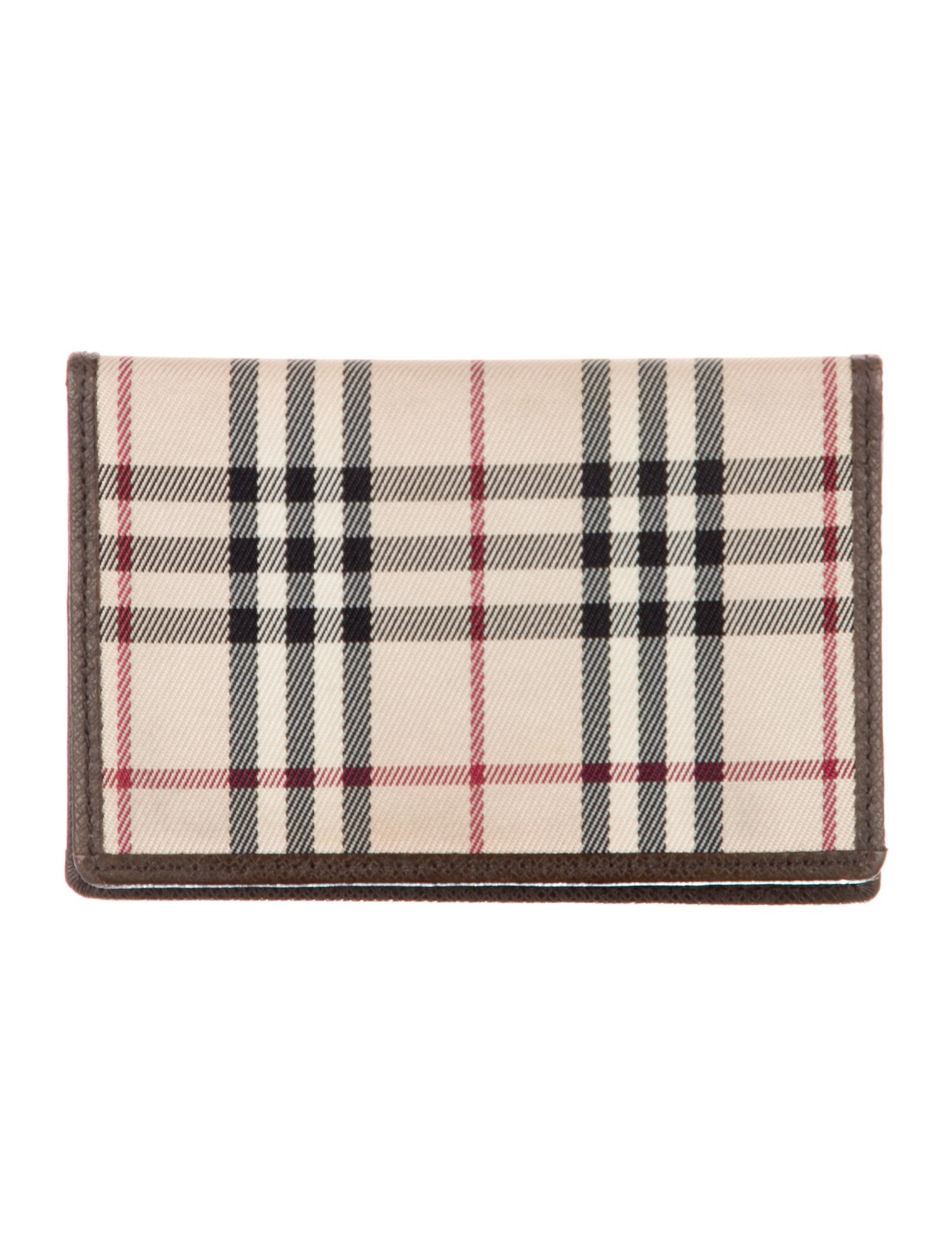 Burberry Canvas Printed Bifold Wallet