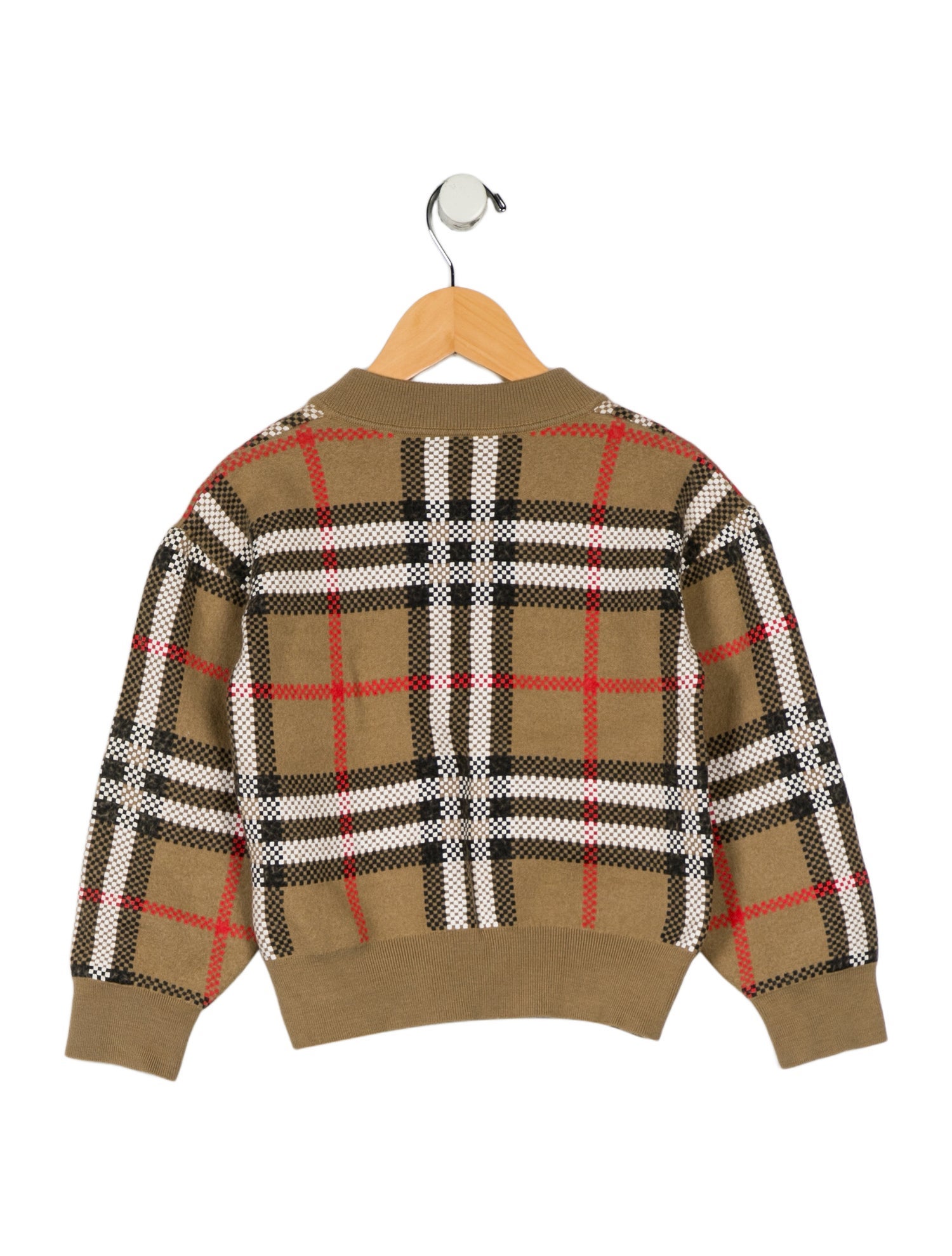 Burberry Kids Girls' Wool Printed Sweater