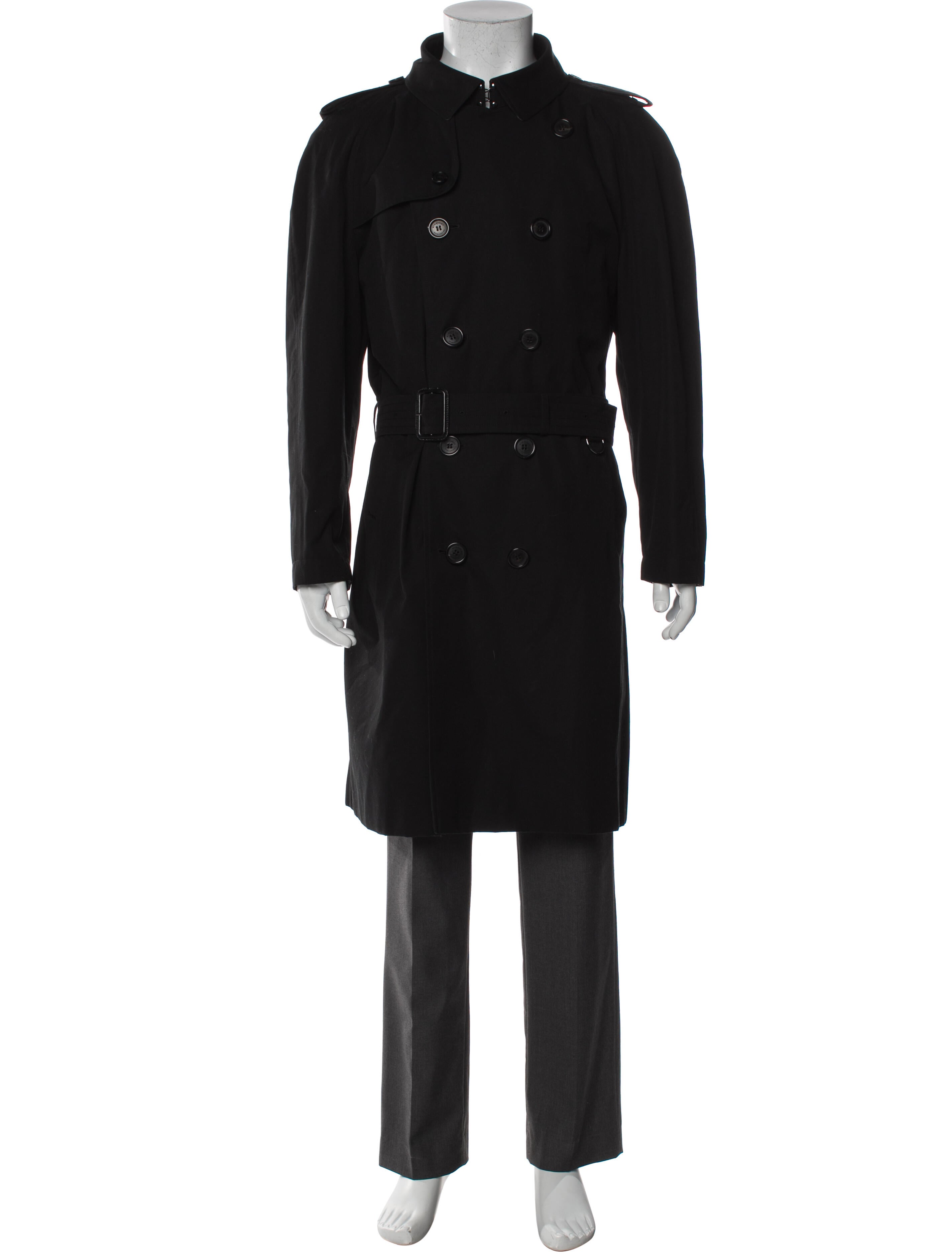 Burberry House Check Pattern Trench Coat
