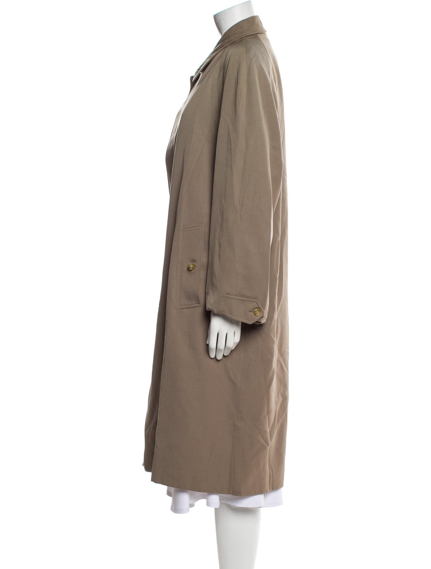Burberry Wool Trench Coat