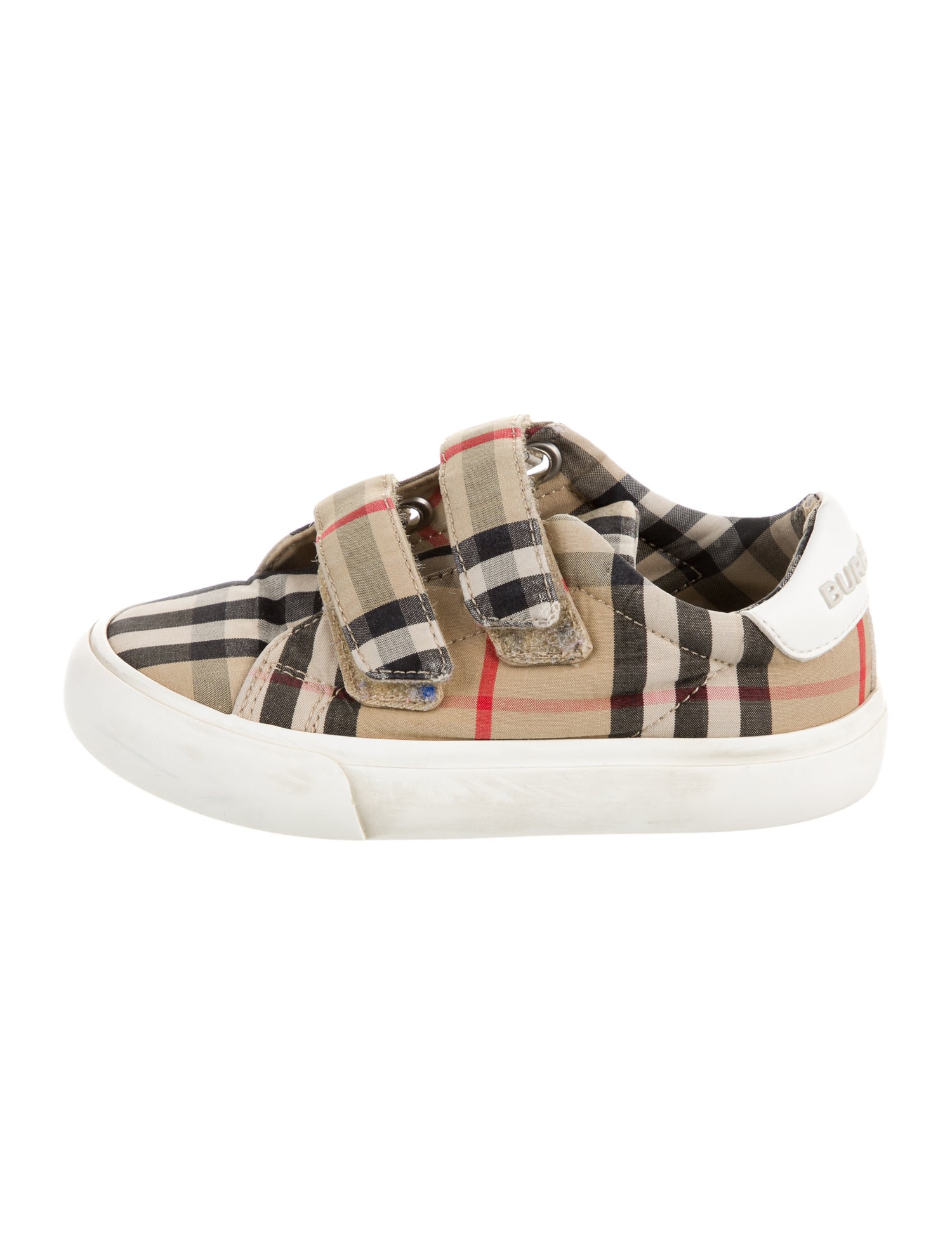 Burberry Kids' Checkprint Low Top Shoes
