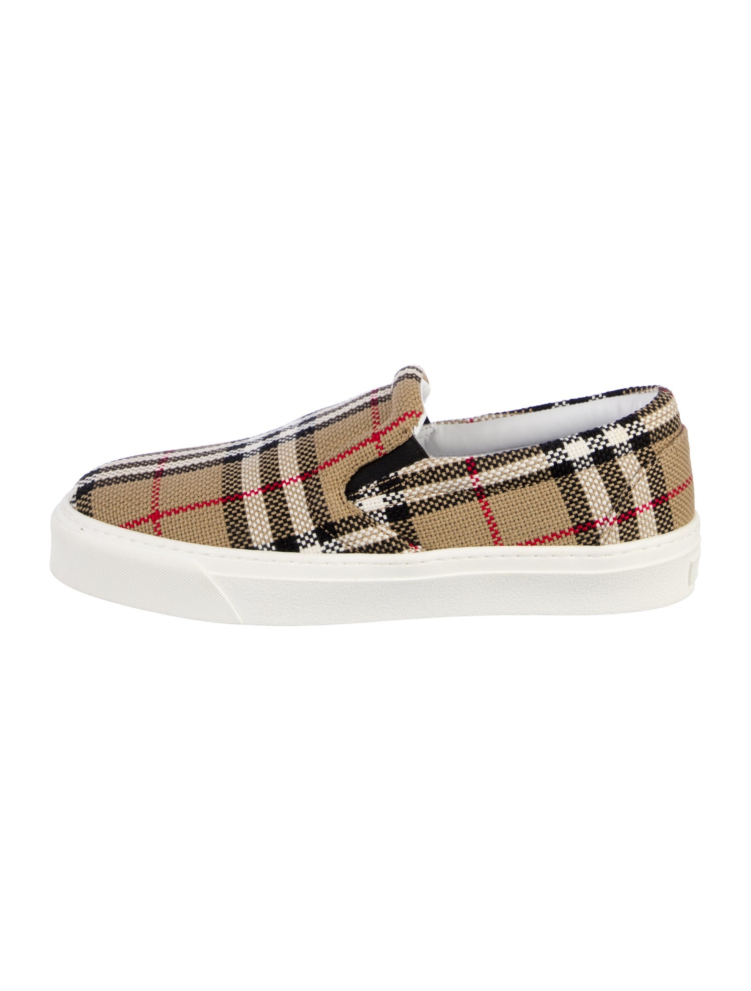 Burberry Canvas Printed Sneakers