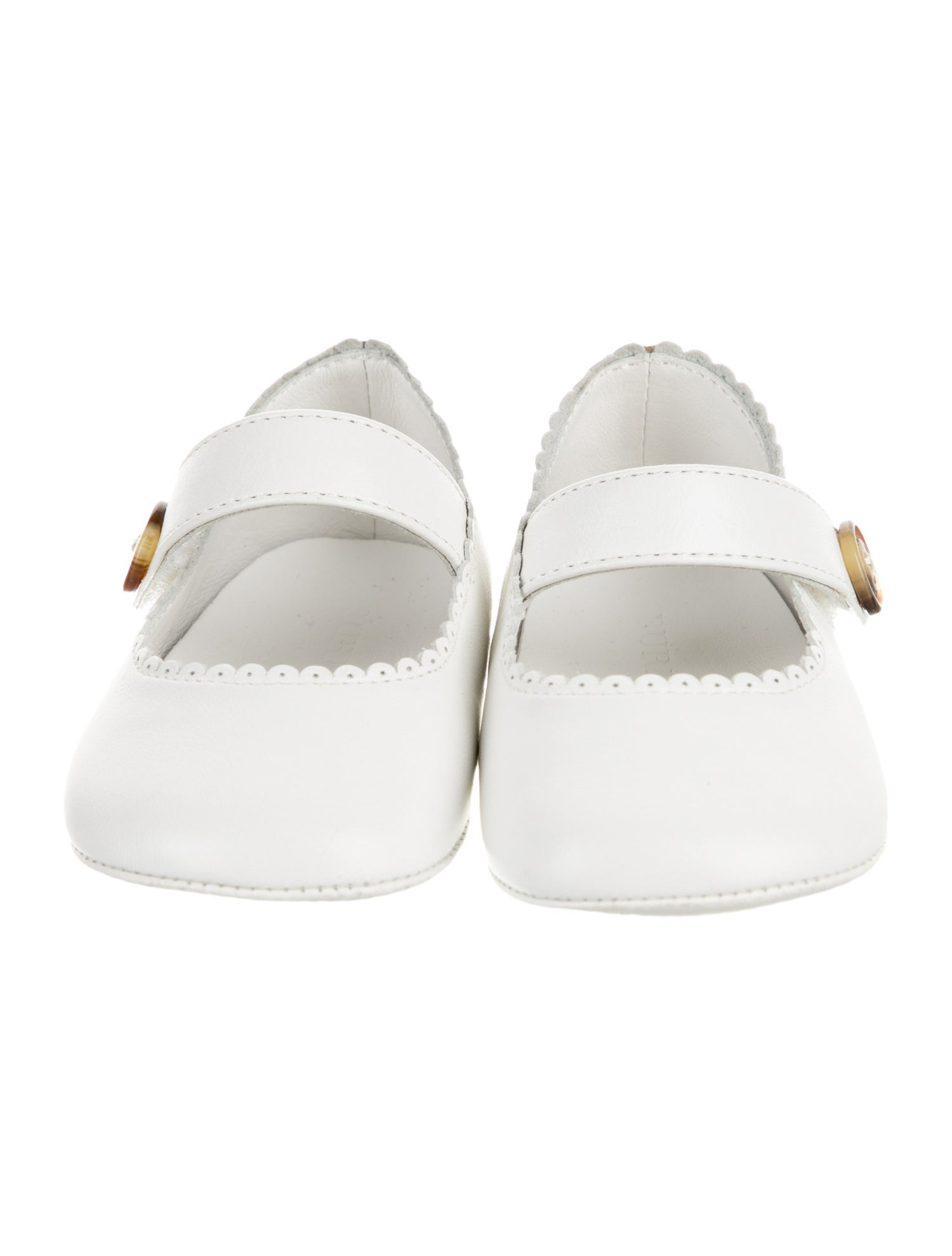 Burberry Burberry girls leather ballet flats