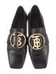 Burberry TB Monogram Leather Loafers