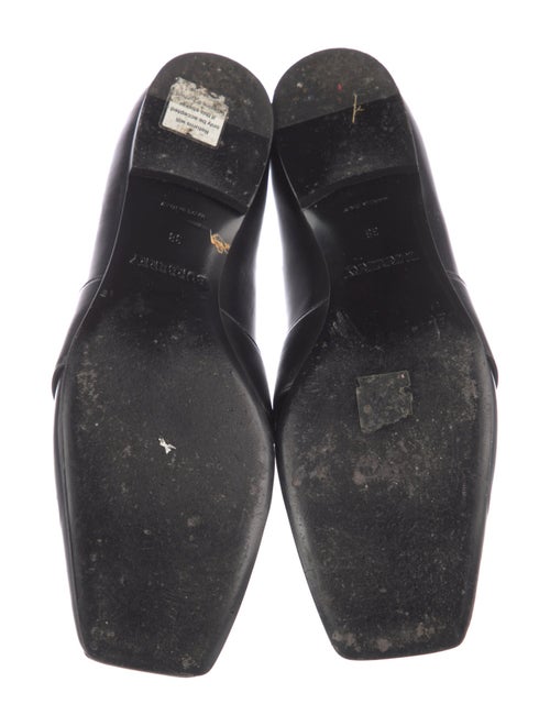 Burberry TB Monogram Leather Loafers