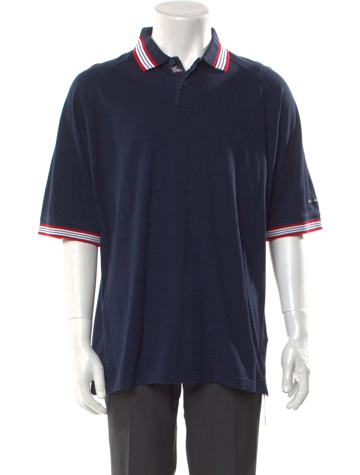 Burberry Golf Collar Short Sleeve Polo Shirt