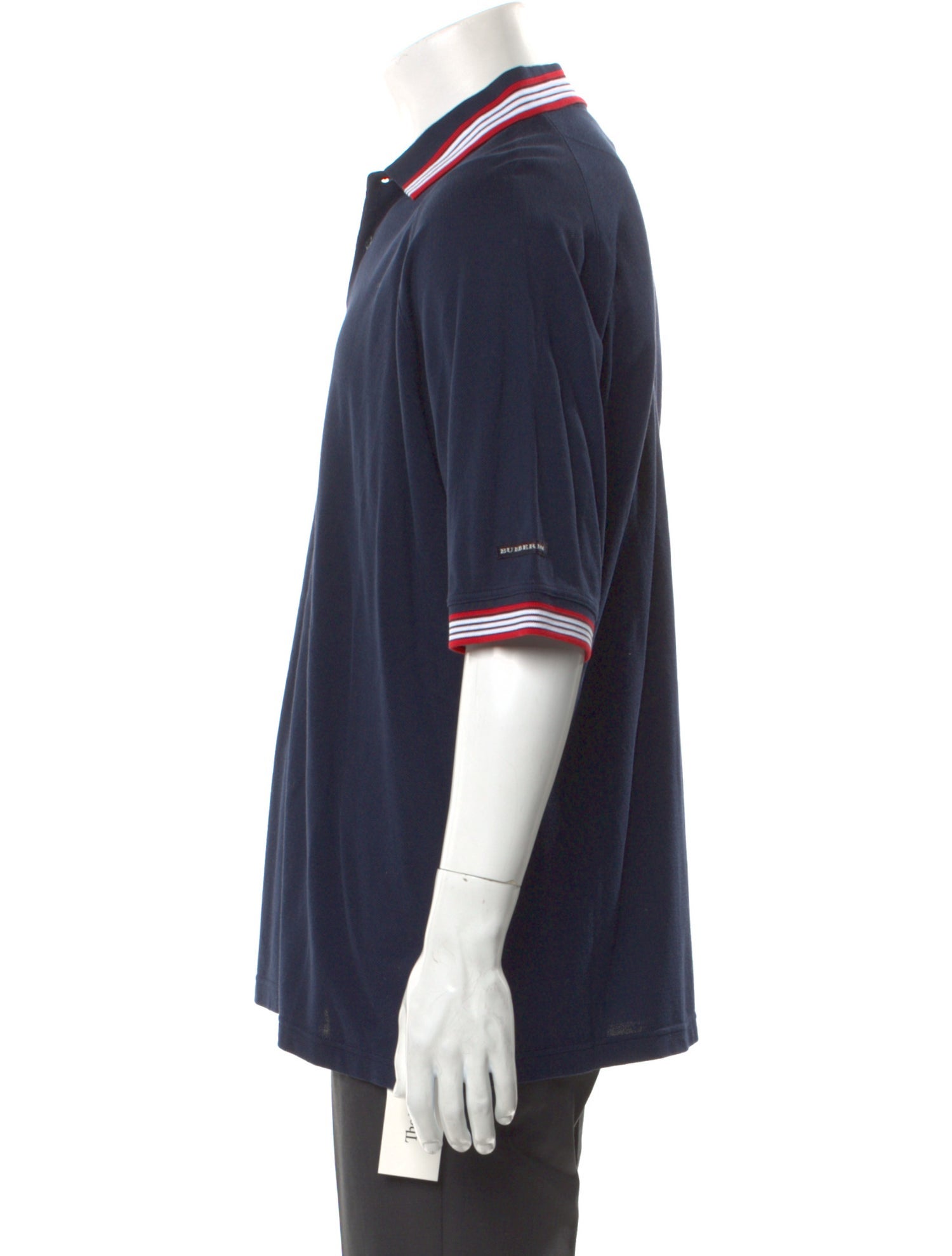 Burberry Golf Collar Short Sleeve Polo Shirt