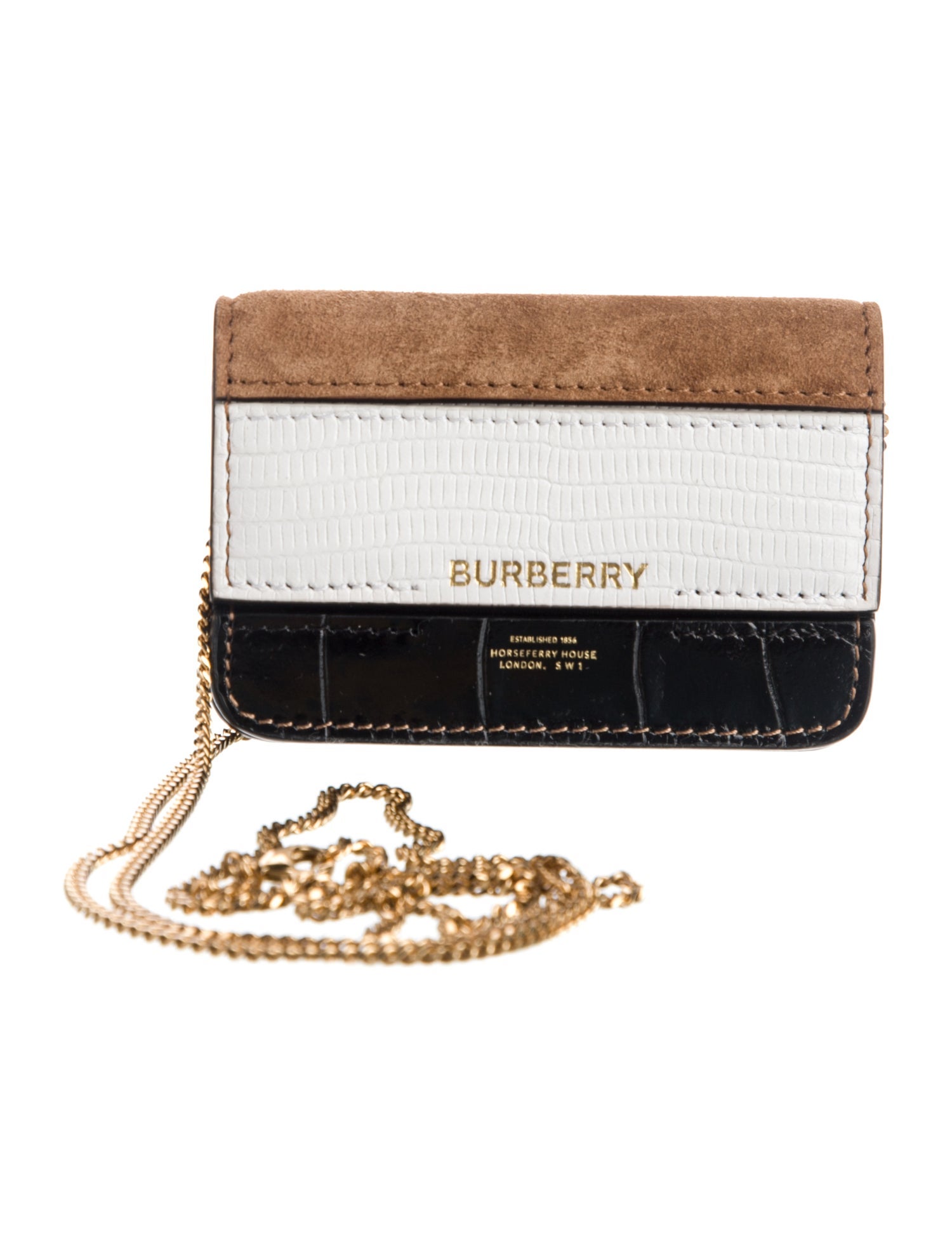Burberry Leather Evening Bag