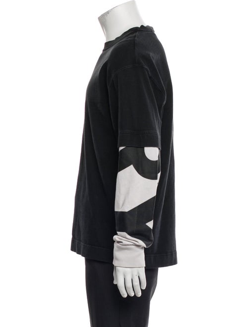 Burberry Exploded Check Pattern Crew Neck Sweatshirt