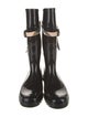 Burberry Nova Check Pattern Rubber Rain Boots