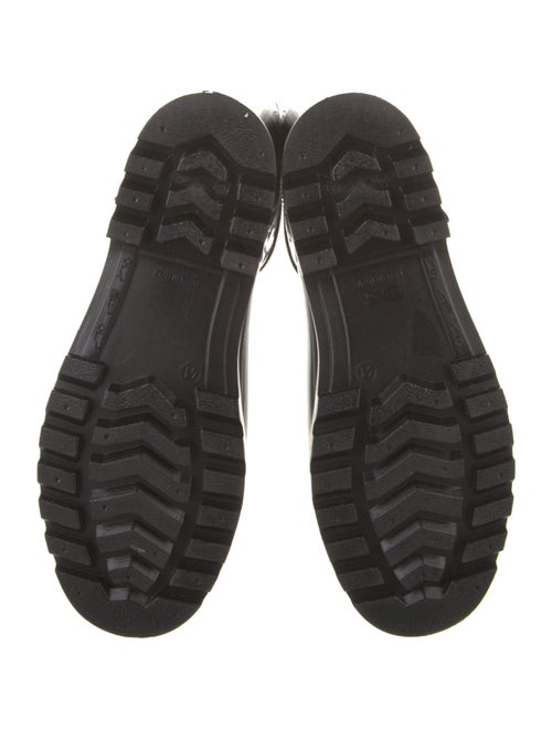 Burberry Nova Check Pattern Rubber Rain Boots