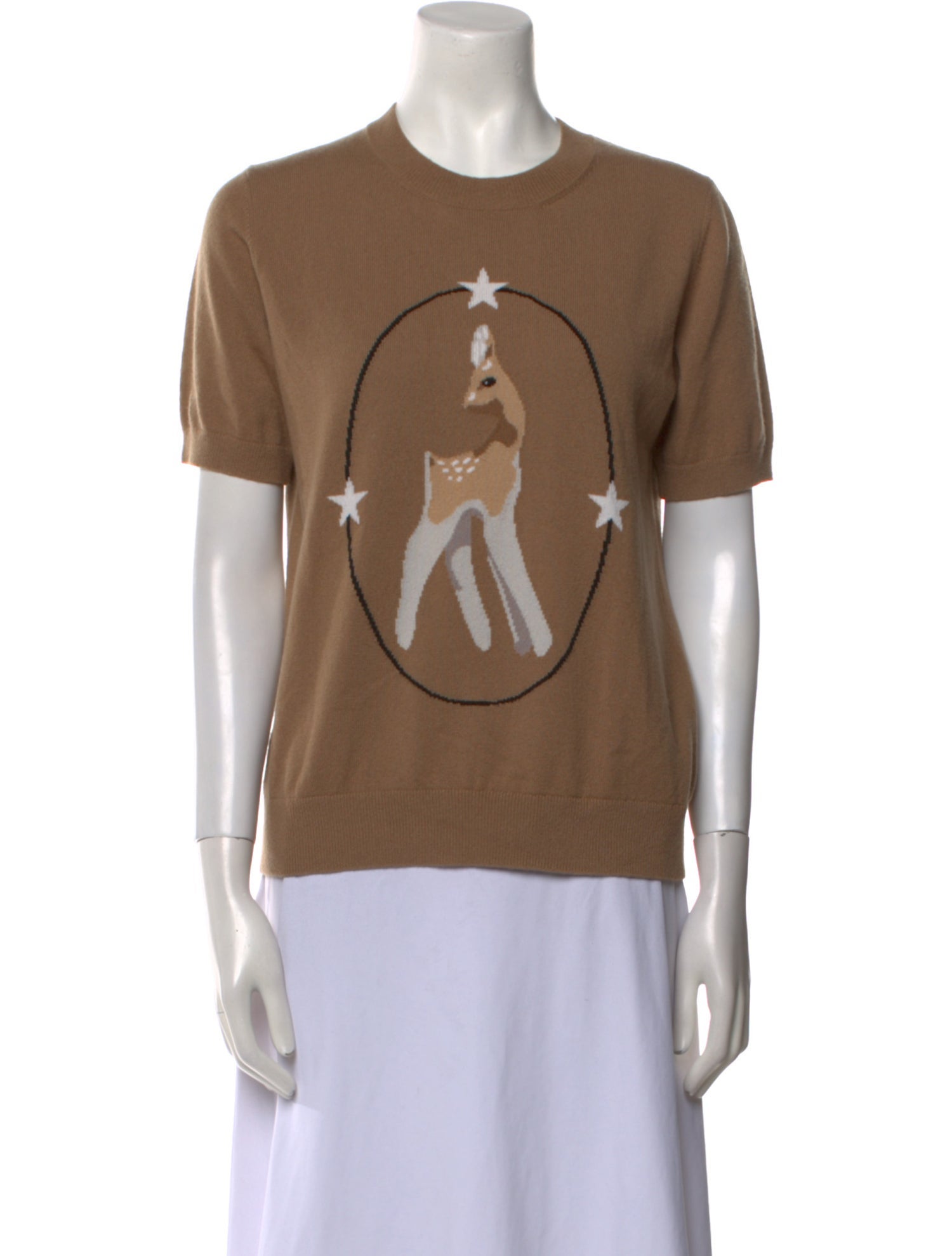 Burberry Wool Graphic Print Sweater