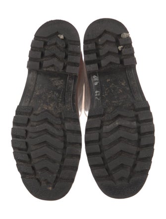 Burberry Super Nova Check Pattern Rubber Rain Boots