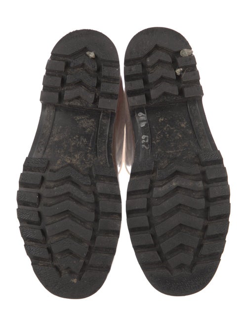 Burberry Super Nova Check Pattern Rubber Rain Boots