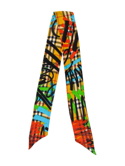 Burberry Silk Printed Scarf
